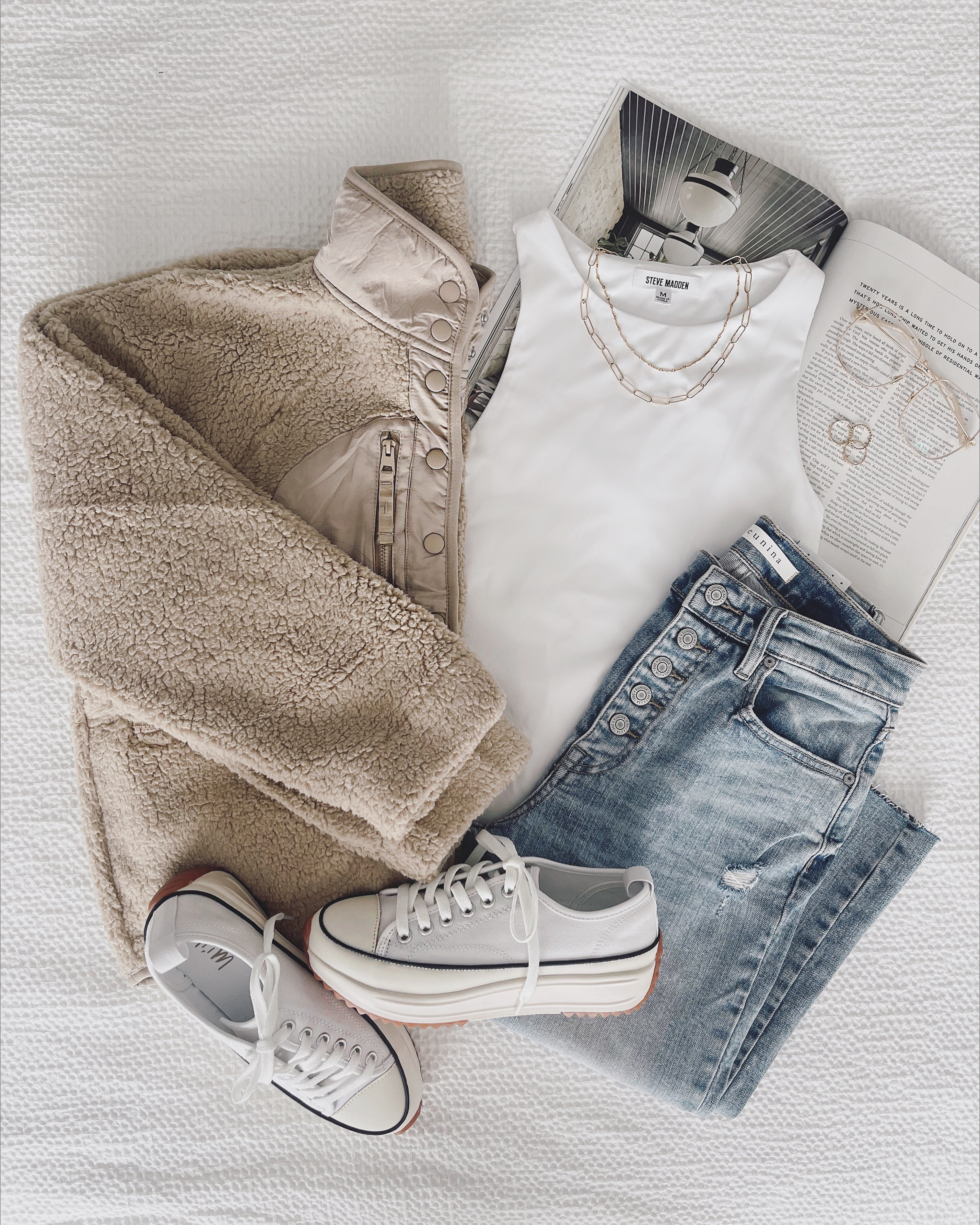 Norway Fleece Jacket - Latte